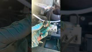 Transmission oil change on a 2019 wrx T70 torx is the special tool needed wrx minutefix shorts [upl. by Roosnam]