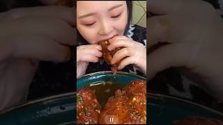 Chinese mukbang asmr shorts asmr mukbang BigbiteAsmrr [upl. by Fenton547]