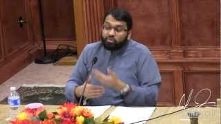 Seerah of Prophet Muhammed 23  Night Journey amp Ascension to Heavens 3  Yasir Qadhi  February 2012 [upl. by Adien]