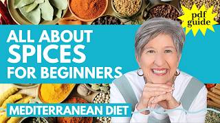 TOP 10 Spices amp Herbs for a HEALTHY MEDITERRANEAN DIET  beginners guide PDF [upl. by Willtrude]