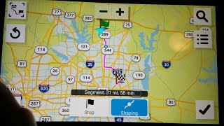 Custom Route Shaping on Garmin DriveSmart 66 [upl. by Anovahs]