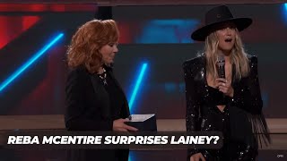 Reba McEntire Surprises Lainey Wilson With Grand Ole Opry Invitation on ‘The Voice’ Finale [upl. by Eiffe68]