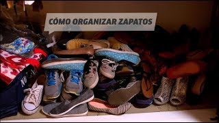 Cómo hacer un organizador de zapatos [upl. by Innavoij987]