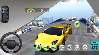 Lamborghini Car Delivery to Export Airport Funny Driving  3D Driving Class  Android Gameplay [upl. by Eerahc91]