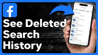 How To See Deleted Search History On Facebook [upl. by Itirahc]