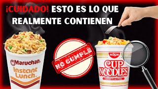 ¿De qué están Hechas Realmente las SOPAS MARUCHAN Toda la Verdad  Estudio de Calidad Profeco [upl. by Caves]