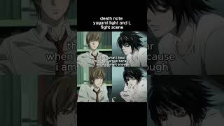 Death Note Fight Scene Yagami and L [upl. by Vernor]