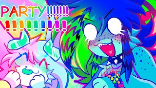 WAKA LAKA PARTY ANIMATION MEME [upl. by Lednik]