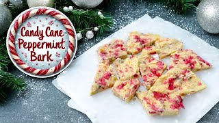 Make This CHRISTMAS Magical with PEPPERMINT CANDY CANE BARK [upl. by Leizo]