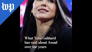 What Tulsi Gabbard has said about Assad over the years [upl. by Ruthi864]