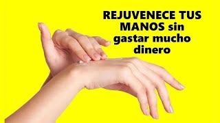 Cómo cuidar tus manos naturalmente sin gastar mucho dinero [upl. by Dann]