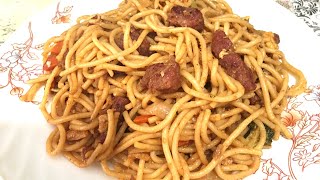 Spaghetti recipe how to make spaghettibeef spaghettisurovi’s channel [upl. by Stenger]