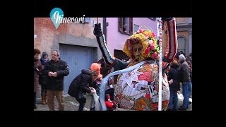 ITINERARI IL CARNEVALE DI SCHIGNANO ALPE COMANA [upl. by Ellenrahs]