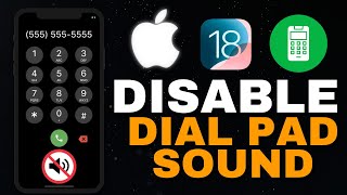 iOS18 How To DisableMute Dial Pad Sound on iPhone [upl. by Eardnaed923]