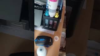 canon printer g6070 ink refilling 🖨️🎨 canon [upl. by Nunciata]