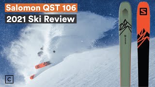 2021 Salomon QST 106 Ski Review  Curated [upl. by Haran]