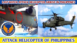 Last batch of 6 T129 attack helicopter was arrived Clark Air Base Philippines [upl. by Ennaid]