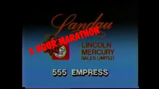 Landau Lincoln Mercury Christmas jingle 1989  3 HOUR MARATHON [upl. by Eenobe]