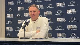 Mike Rhoades talks Penn State’s big 10354 win over UMBC [upl. by Anaele109]