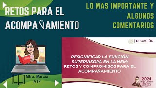 Reto de acompañamiento del supervisor Orientaciones para supervisores y directores [upl. by Serge]