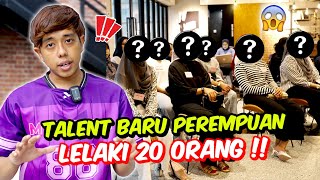 TALENT BARU PEREMPUAN amp LELAKI 20 ORANG   CASTING BESARAN TEAM AMMAR NAZHAN [upl. by Babb]