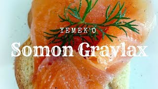 Somon Gravlax Nasil Yapilir [upl. by Nylareg841]