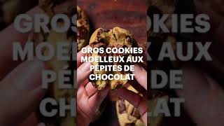 Des cookies extramoelleux  🍪 ❤️ shorts cookies recette [upl. by Candi176]