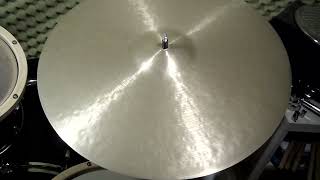 22 Rustico Senescent Ride 2285g  Handcrafted cymbals by Craig Lauritsen [upl. by Ordisi]