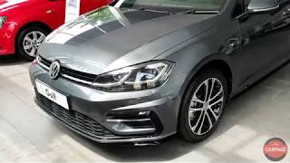 2019 Volkswagen Golf 14TSI RLine  Walkaround Video  CarPage [upl. by Urba]