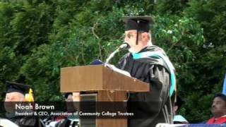 Noah Brown Commencement 09 Keynote Address [upl. by Nethsa]