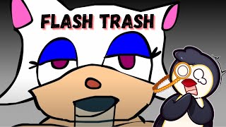 These Sonic flash games are WAY TOO MUCH FOR ME Flash Trash Episode 4 [upl. by Ian]