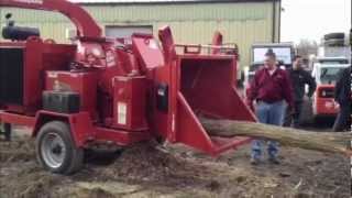 Morbark M15R Wood Chipper Walkaround and Demo [upl. by Basso]