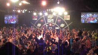 Premier League Darts 2012 Aberdeen  Phil Taylors 9 Darter [upl. by Osnola]