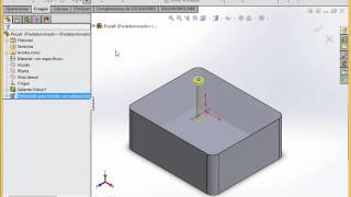 ASISTENTE PARA TALADRO SOLIDWORKS [upl. by Aysa]