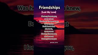 Pascal Letoublon feat Leony  Friendships Lost My Love Lyrics 💔 pop friendships lyrics [upl. by Tewfik286]