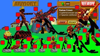 Insane UNLOCKS in Stick War Legacy ALL Bosses amp Lava Army [upl. by Ruelle]