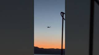 Helicopter above the Lake Tahoe [upl. by Liban]