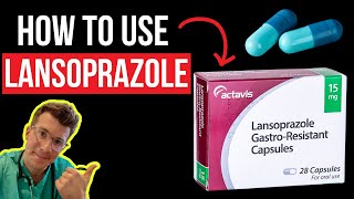 Doctor explains how to take LANSOPRAZOLE Prevacid including uses doses side effects amp more [upl. by Jd]