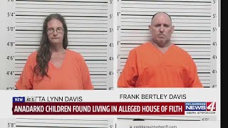 Anadarko children found living in alleged house of filth [upl. by Hnacogn]