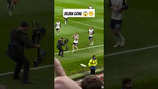 Dejan Kulusevski Brilliant Goal vs Manchester United football shorts dejankulusevski tottenham [upl. by Ettevi534]