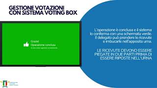 Video esplicativo sistema di votazione elettronica [upl. by Kcorb]