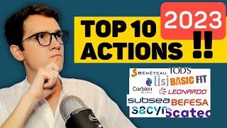 Actions Pépites 2023  Top 10 Smid Caps [upl. by Earahc]