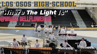 Los Osos High School 2024 Winter Drumline  quotWhere the Light isquot  Bellflower High School [upl. by Imelida]