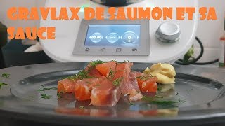 GRAVLAX DE SAUMON AVEC SA SAUCE [upl. by Voorhis]