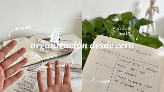 aprende a organizarte desde cero con un solo video [upl. by Horter83]