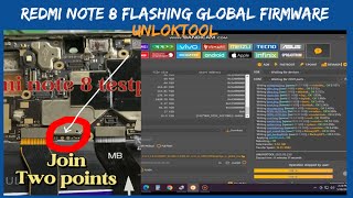 Redmi note 8 flashing global firmware by unlocktool ibypassnepal androidandiosfix [upl. by Ibloc]