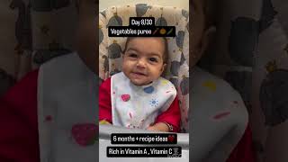 5 Easy and Healthy baby food recipe 6 months  baby food Weight gain baby food Purees for baby [upl. by Chiquia972]