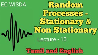 Random Processesstationaryamp non stationary in communication TNEBTRBGATETancetGovtexam coaching [upl. by Amadeus]