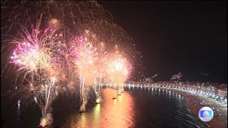 Fogos Réveillon Copacabana 20212022 Rio Brazil Fireworks New Years Eve HD [upl. by Riella234]