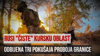 Rusi quotčistequot Kursku oblast Ukrajinci izgubili više od 300 vojnika i devet oklopnih vozila [upl. by Atronna51]